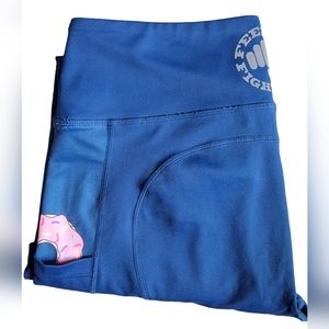 FMFM Feed Me Fight Me donut pocket leggings